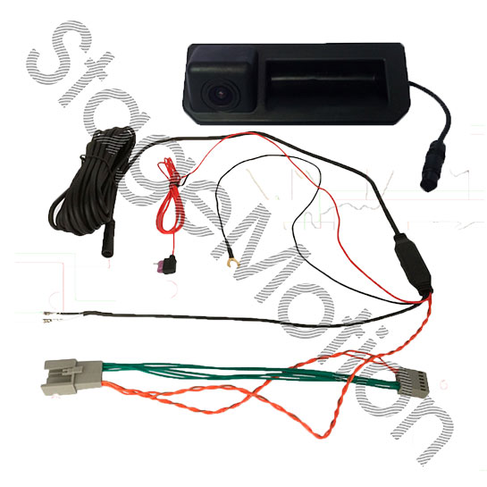 Kit RVC Integrado Audi (A3/A4/A6/A7/Q7) Unidad 1-DIN de Infotenimiento separada y Grupo VAG MQB-MIB-PQ