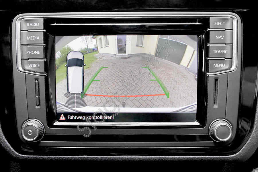 Kit cámara de visión trasera para VW Caddy SA