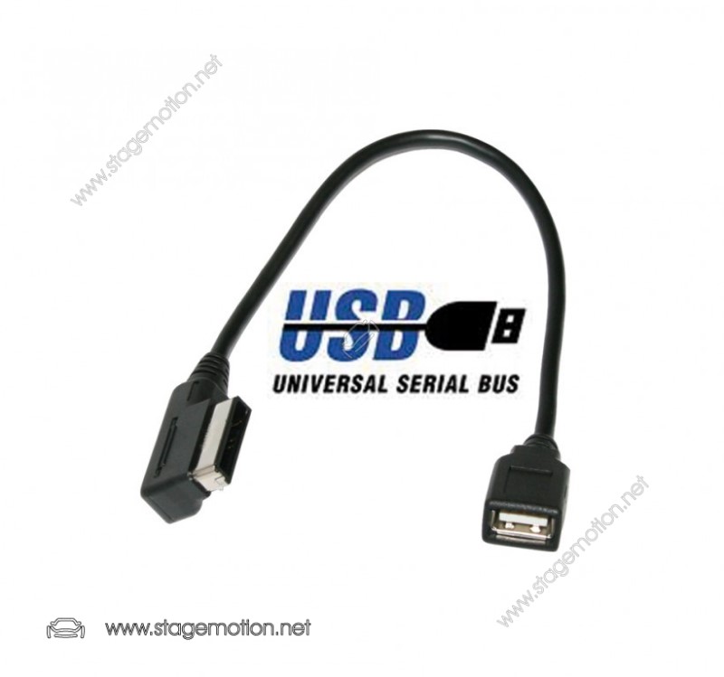 Cableado de conexión MDI, AMI USB para VW, Audi