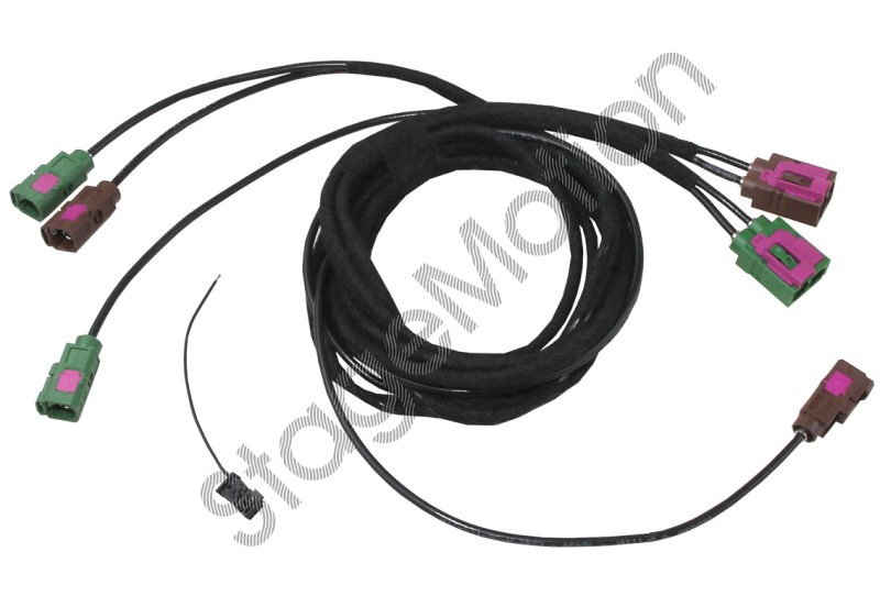 Cableado de módulos de antena de TV para Audi A6 4F - MMI 2G