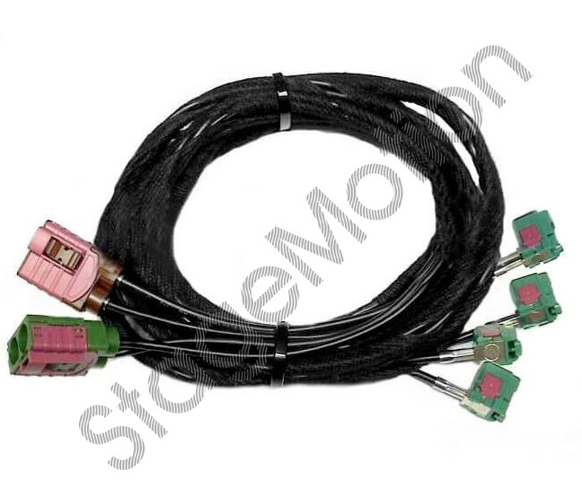 Cableado de módulos de antena de TV para Audi A6 4F - MMI 3G