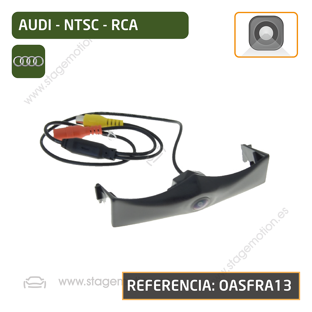Cámara Frontal Específica RCA Audi A4 (8W 2015-2019)