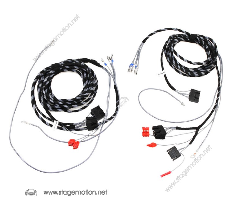 Cableado eléctrico para elevalunas traseras para Audi A4 B5