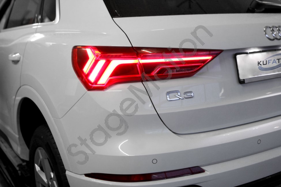 Kit de luces traseras LED con luz intermitente dinámica para Audi Q3 F3