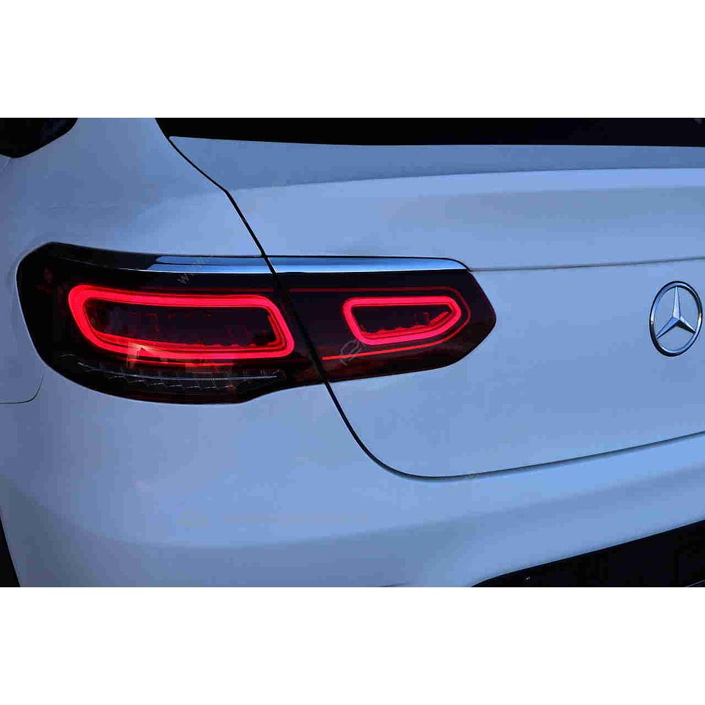 Kit luces traseras LED oscurecidas para restyling para Mercedes Benz GLC C253