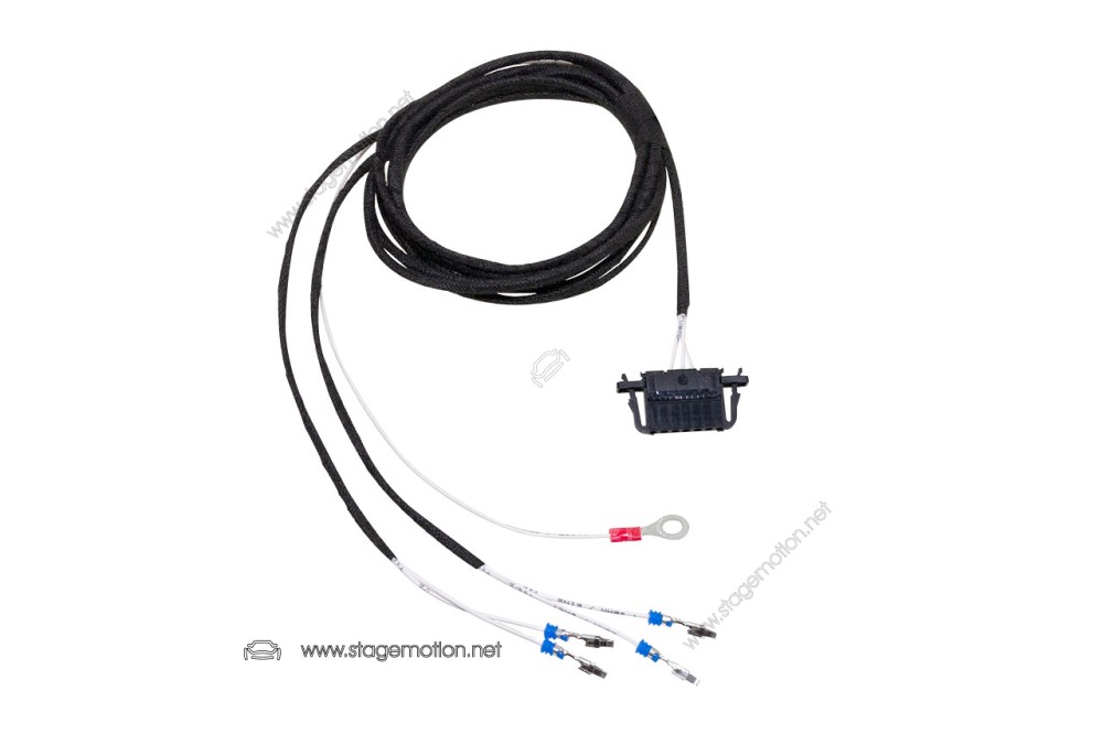 Cableado de extensión mLWR xenón a faros halógenos para Audi A3 8P, 8PA Sportback