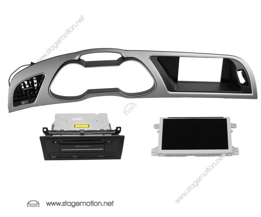 Kit de reequipamiento MMI 3G navigation plus para Audi A4 8K