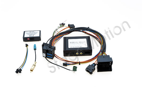 Interface MOST (Con Control) Comand NTG1/NTG2/APS-DVD - 2xAV para Mercedes-Benz/VW