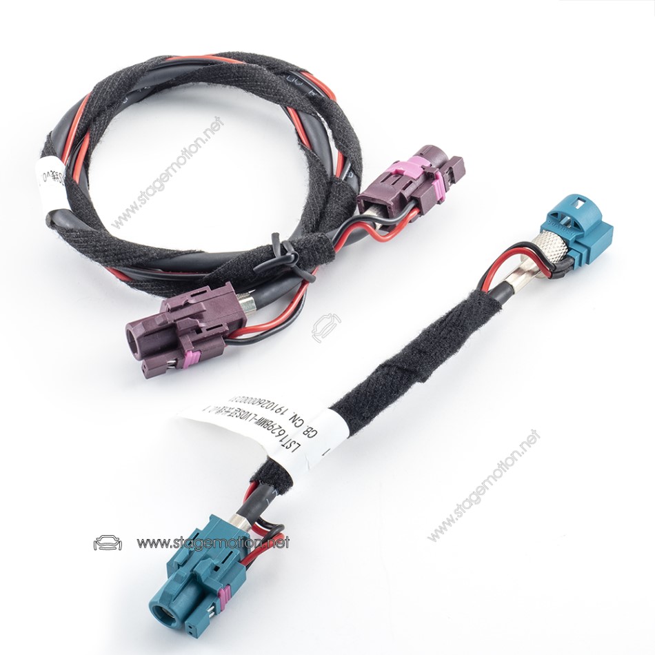 Cableado AMPIRE LVDS BMW NBT-EVO ID5/6 con monitores de 8.8 &quot;/ 10.25&quot;