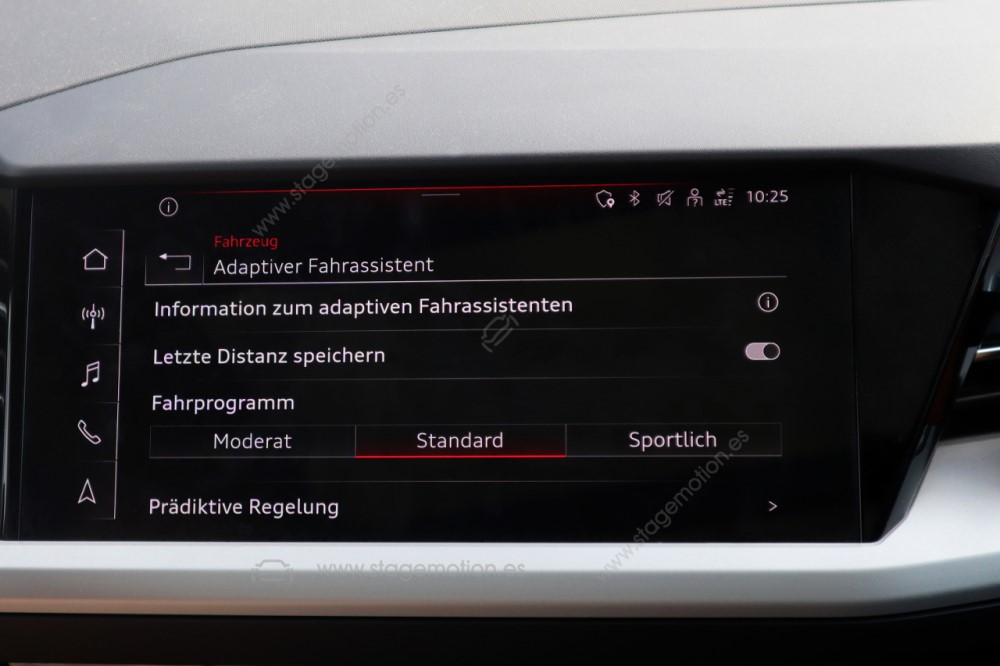 Activación ACC control predictivo para Audi Q4 F4