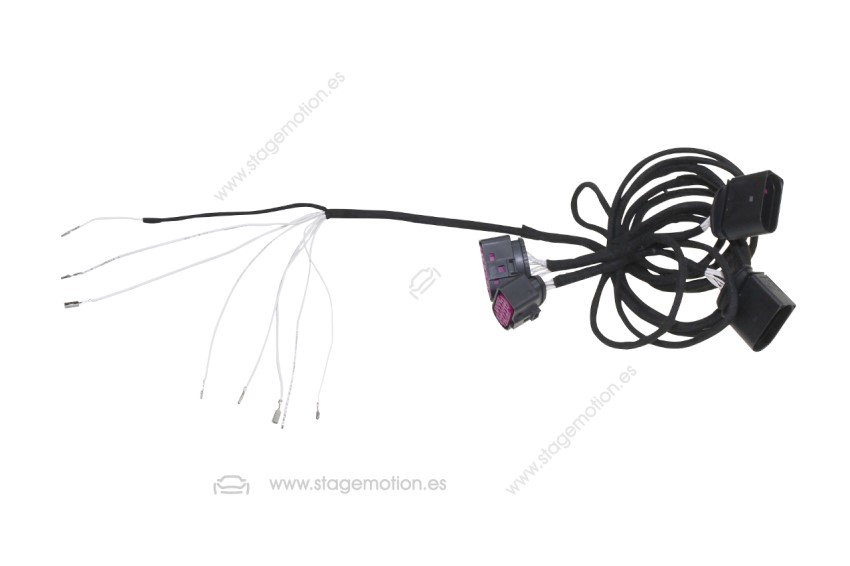 Adaptador luz de curva bi-xenon a faro LED para Audi A8 4H