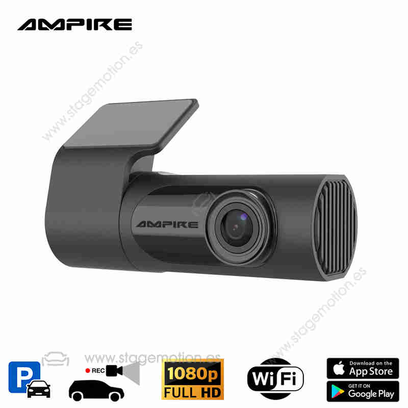 Kit AMPIRE dashcam con resolución 1080p (Full HD), WiFi para Mercedes