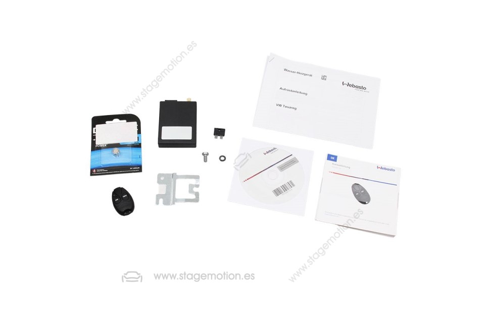 Kit actualización de calefactor Webasto para VW Touareg 7L