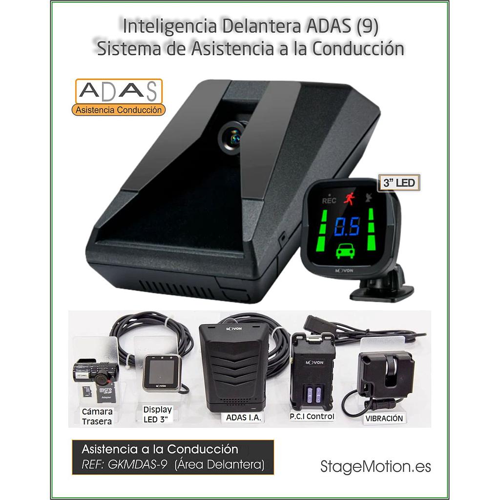 ADAS (9) Asistencia Inteligente Delantera (Industrial/Trailer/Vehículo)