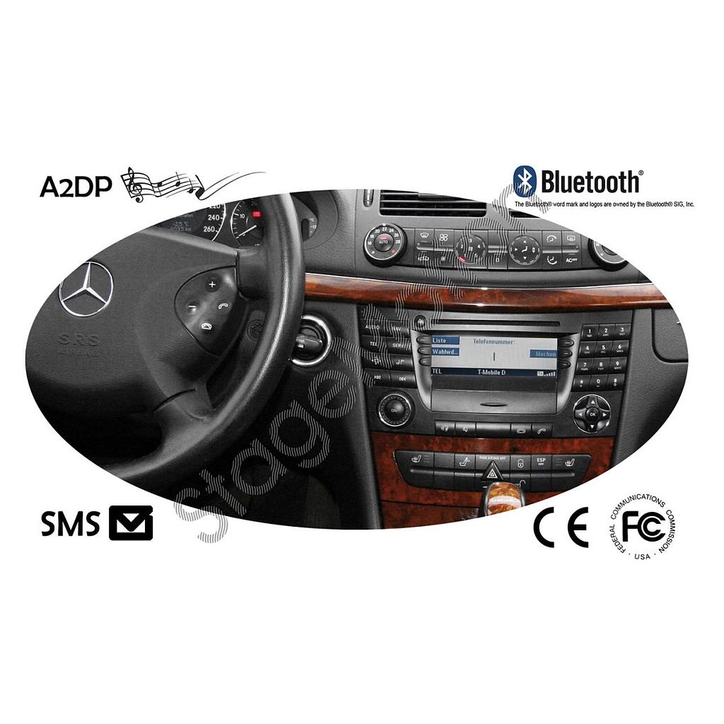 Telefonía Bluetooth &quot;Pro&quot; FISCON para Mercedes-Benz