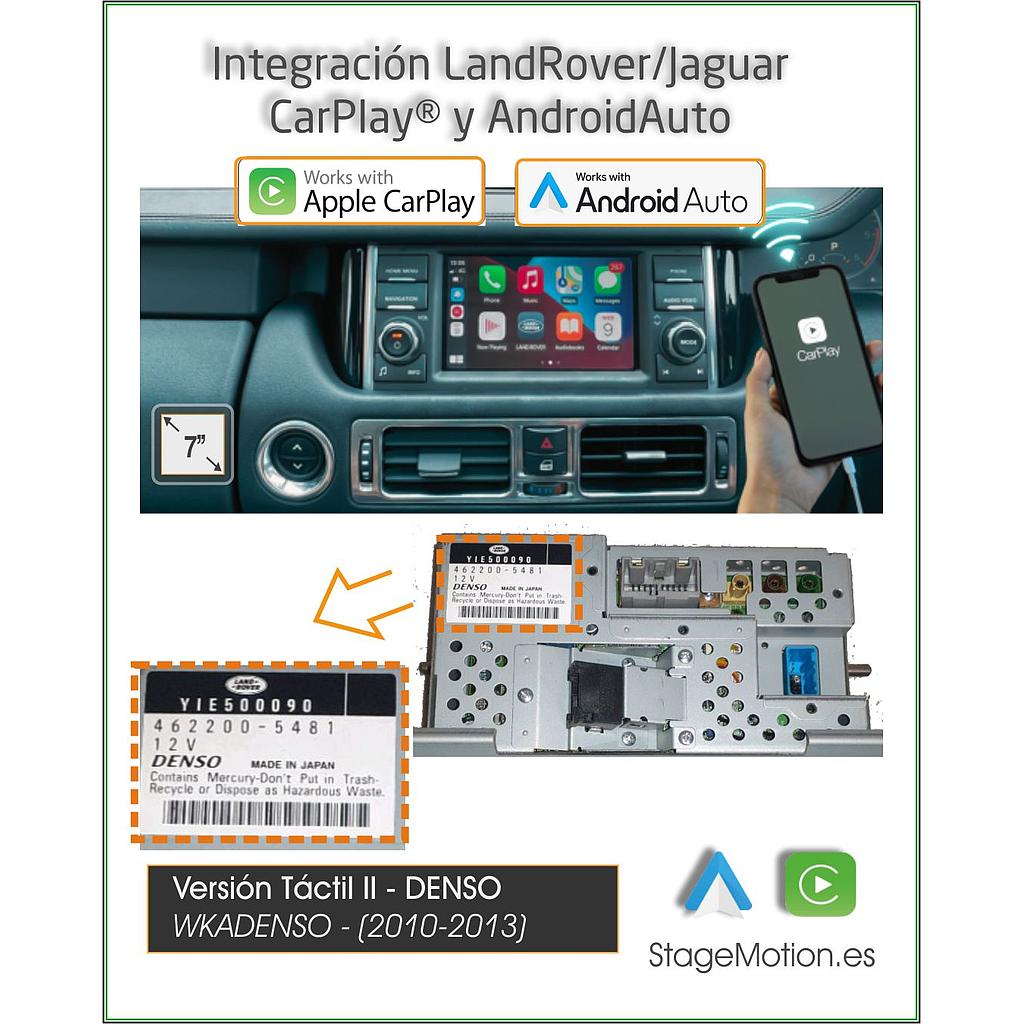 Kit LandRover DENSO (2009-2012) Car-Play + Android Auto + Visión 180