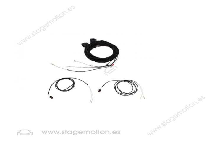Cableado para asistente de punto ciego para Skoda Octavia 5E, Superb 3V hasta el año modelo 2019.