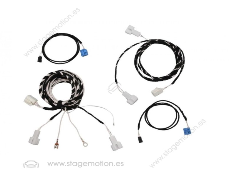 Cableado KUFATEC para calefacción de asientos: asiento del conductor H16 / asiento del pasajero H15 para Mercedes Sprinter 907