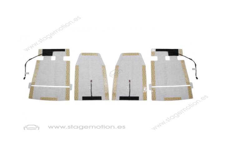 Kit completo de calefacción para asientos delanteros para VW Golf 8 VIII CD, CG