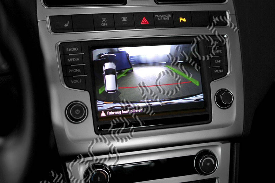 Kit cámara de visión trasera original para Volkswagen Polo 6C