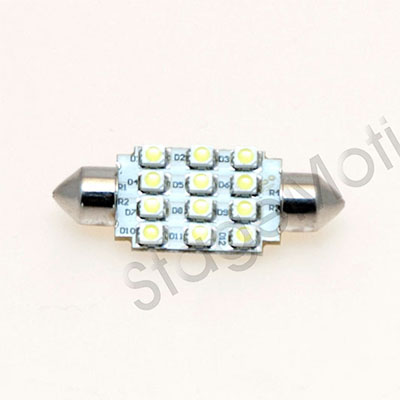 Lámpara LED C5W 12v/5W (11x42mm. / Luz blanca) -Can-Bus-