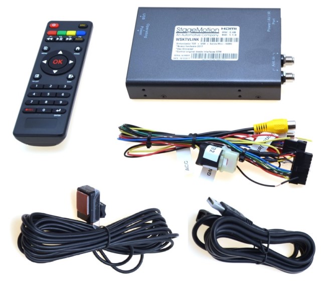 Pack Sintonizador DVB-T2 Mpeg2 y 4-HD. Incluye: Antenas y Extensor USB