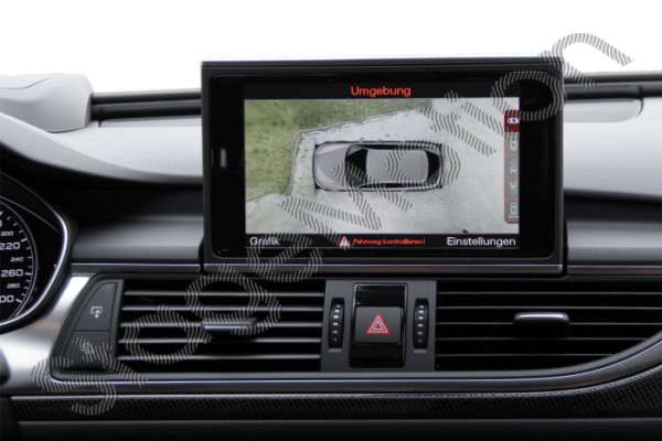 Kit 360º Top-View Original para Audi A8 4H - Actualización KA4