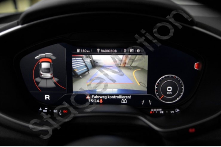 Kit cámara de visión trasera original para Audi TT 8S (FV)
