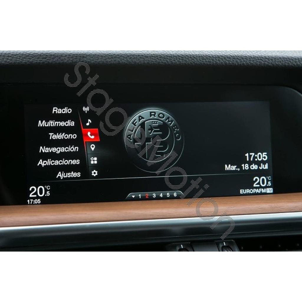 Interface Cámaras y Vídeo Auxiliar Alfa Romeo Connect Radio 6.5&quot; y Connect 3D Navigation 8.8&quot;