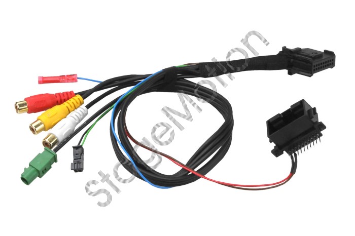 Cableado IMA MMI 2G con sintonizador de TV disponible