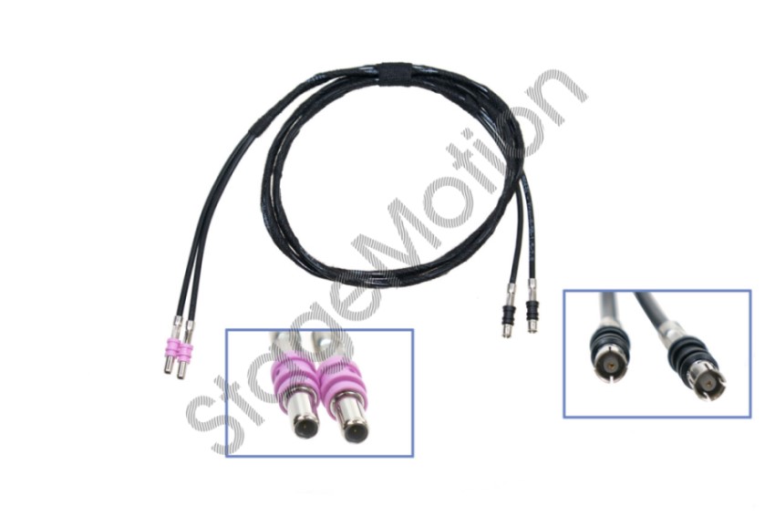 Cableado Fakra 2x hembra a 2x macho