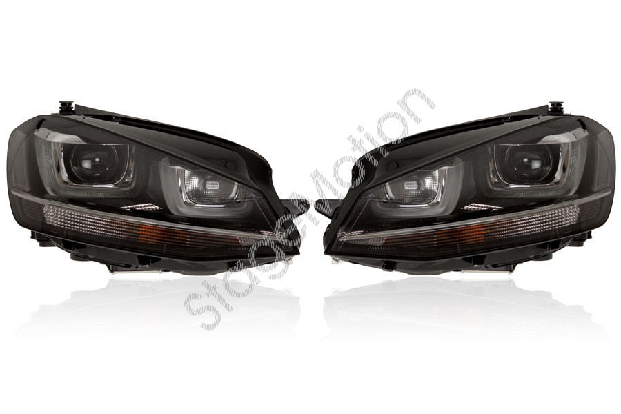 Faro delantero bi-xenón con LED DRL para VW Golf 7