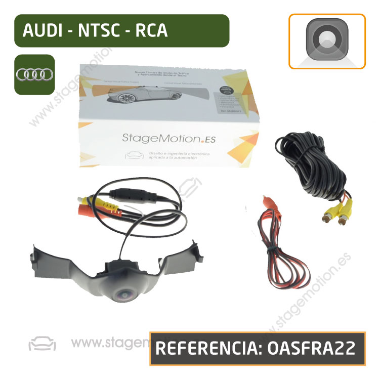 Cámara Frontal Específica RCA Audi A8 (4N Restiling 2019&gt;&gt;)