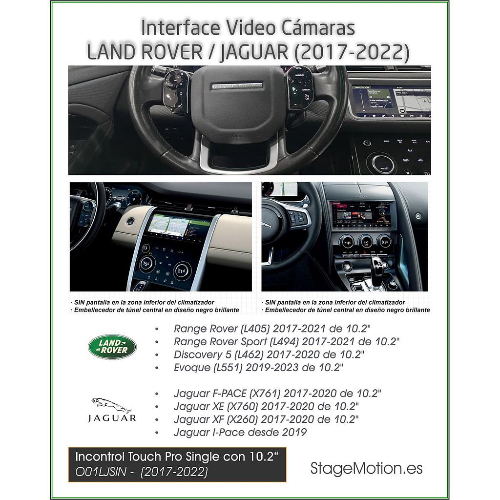 Interface Cámaras/Vídeo In Touch PRO DUO 10,2" LandRover/Jaguar (2017-2021) *1 pantalla única