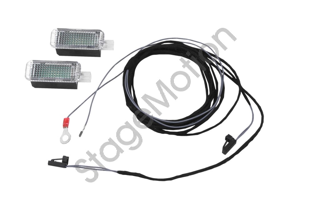 Iluminación LED del reposapies delantero para Audi