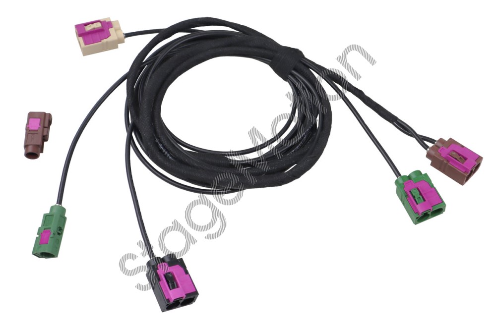 Cablado de módulos de antena de TV para Audi A8 4H
