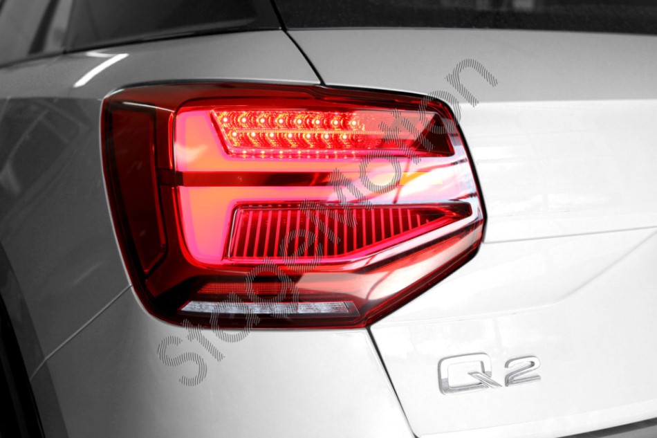 Kit de luces traseras LED con intermitente dinámico para Audi Q2 GA