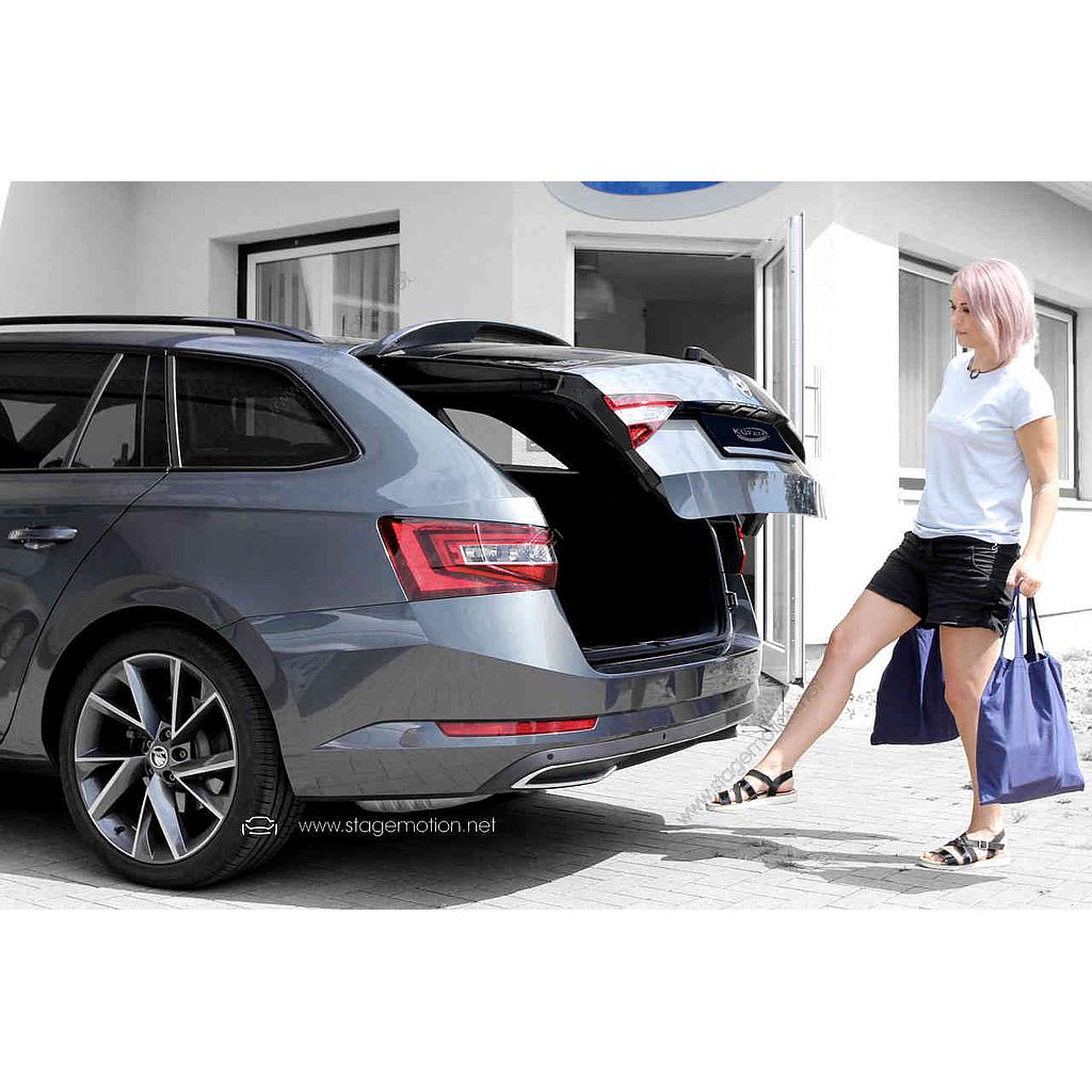Kit de apertura del portón trasero controlada por sensores para Skoda Superb 3V