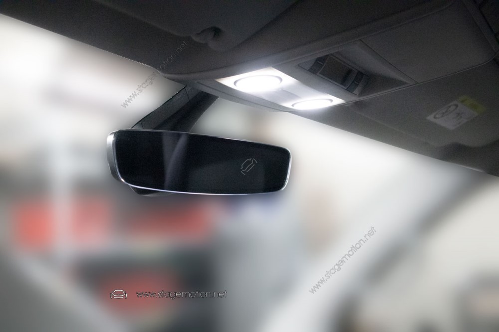 Retrovisor interior regulable automáticamente, asistente de luz de carretera para VW Caddy,T6