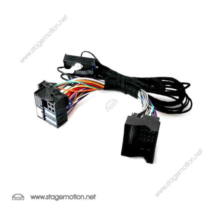 Cableado para la adaptación del teléfono móvil "Solo Bluetooth" Plug &amp; Play para VW