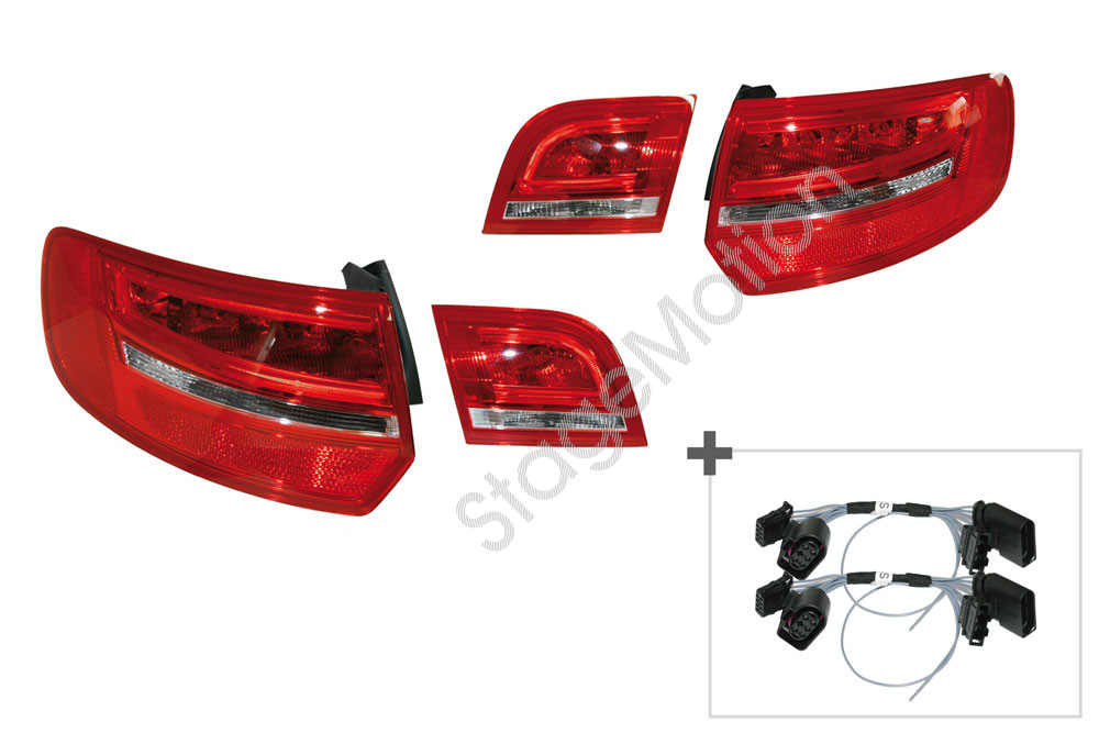 Faros traseros LED restyling + adaptador para Audi A3 8PA Sportback
