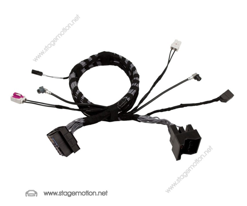 Cableado de conversión Radio/Discover Media LOW -> a Discover Pro High para VW Golf 7