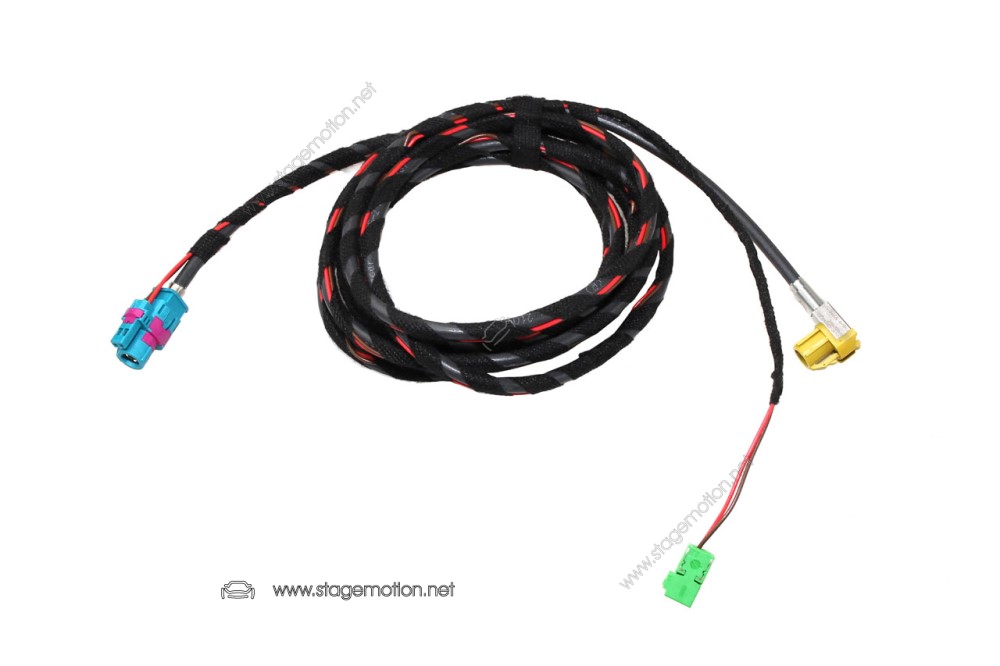 Cableado multimedia enchufe MDI para VW MIB II