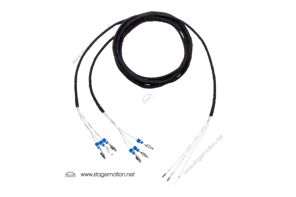 Cableado de extensión mLWR xenón a faros halógenos para VW Polo 6R