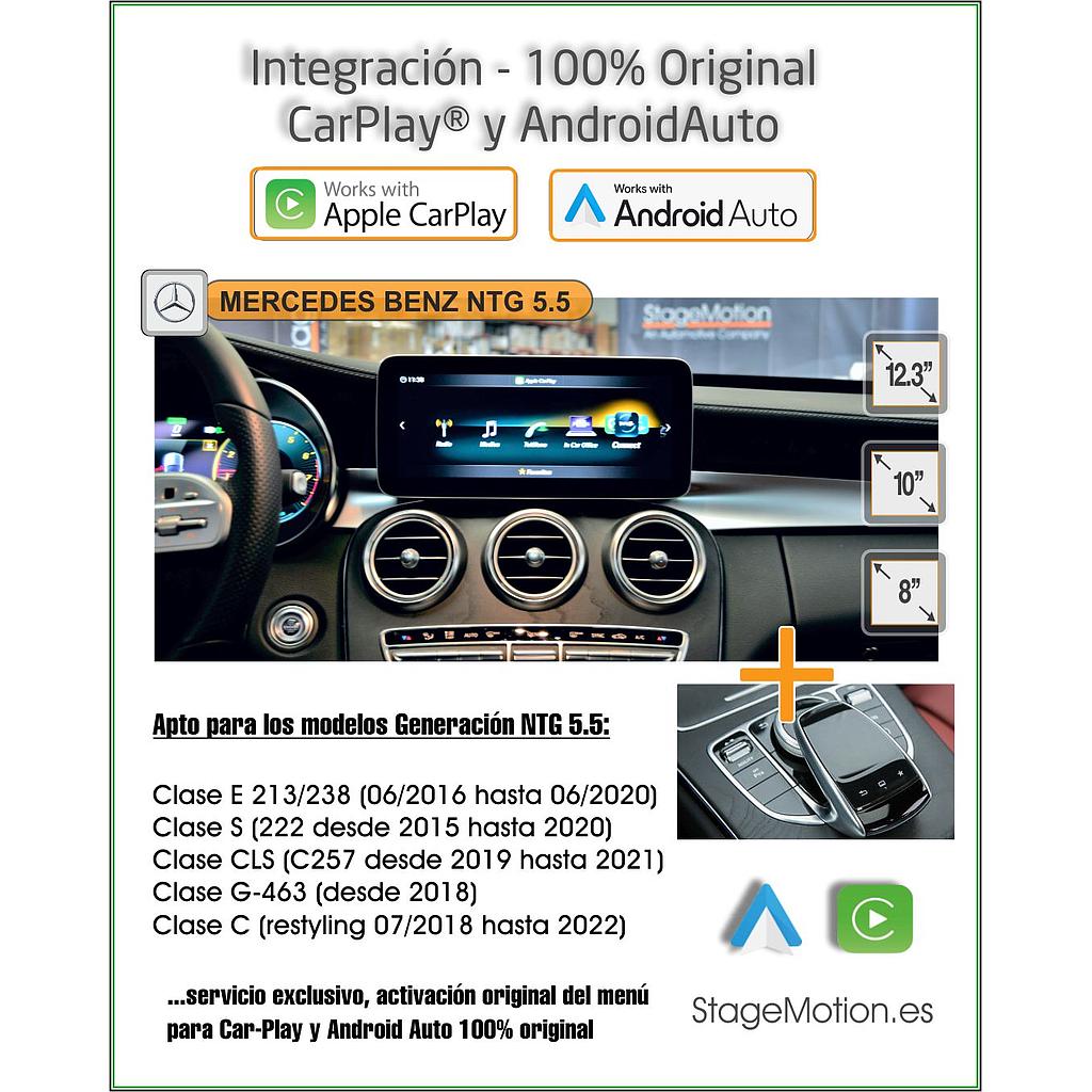 Carplay Y Androidauto Original Mercedes Ntg 5 5 High 10 Stagemotion