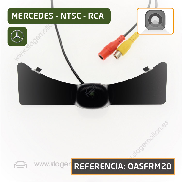 Cámara Frontal Específica RCA para Mercedes Benz Clase GLA (X247 desde 2020)