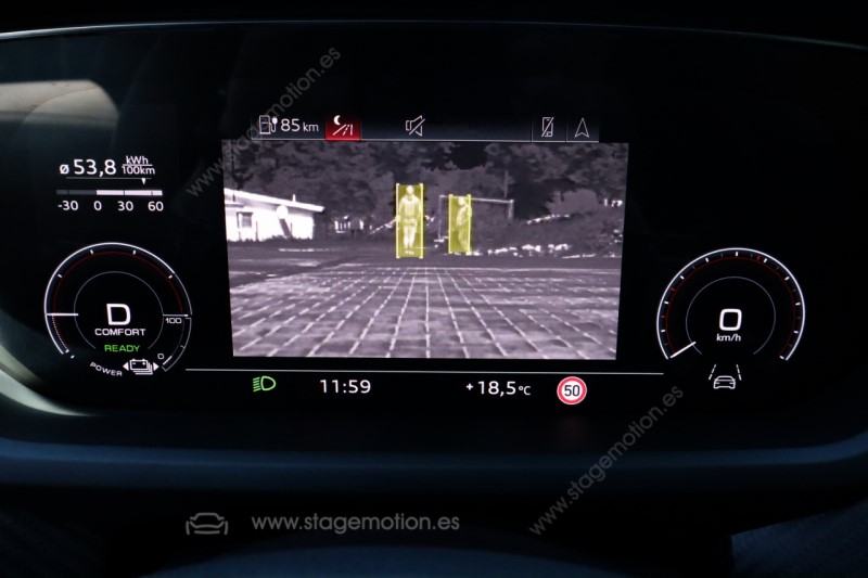 Asistente de visión nocturna original para Audi e-tron GT F8