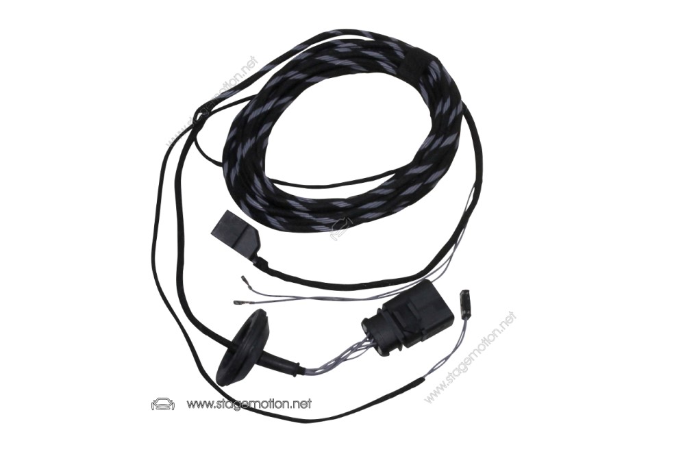 Cableado de centralita PDC con sensores traseros para VW