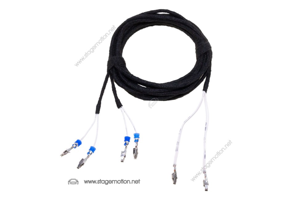 Cableado extensión mLWR xenón a faros halógenos para Audi TT 8N