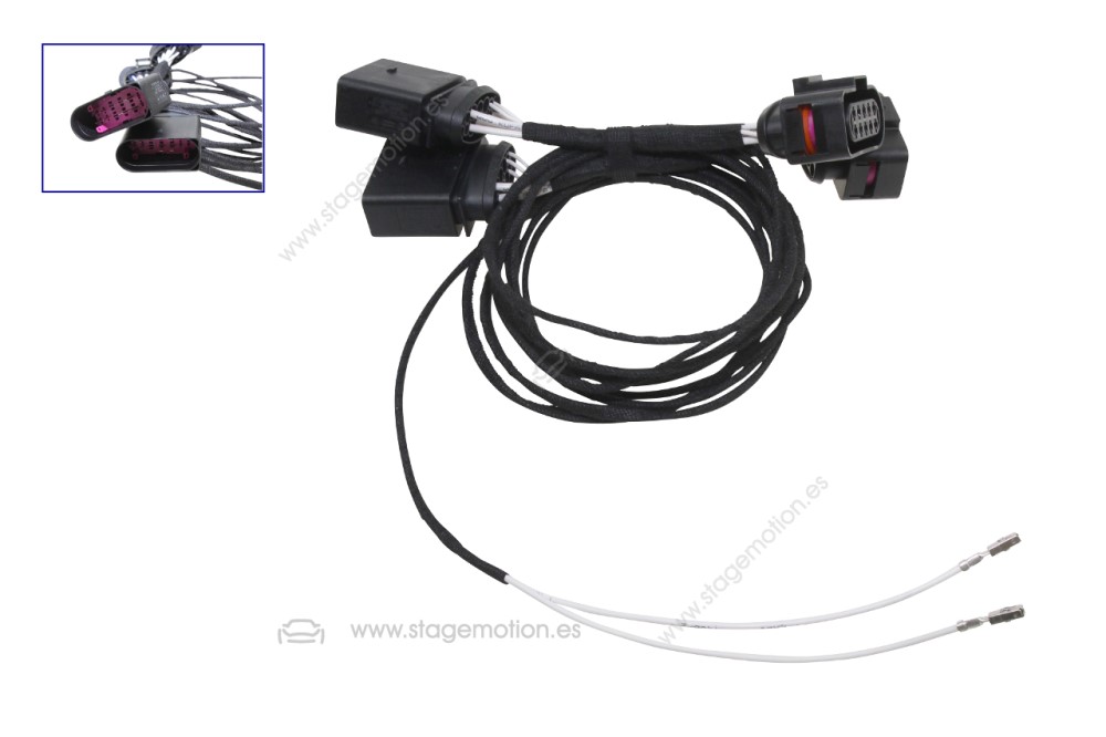 Adaptador LED a faros halógenos para Audi A3 8V